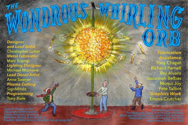 Wondrous Whirling Orb Poster